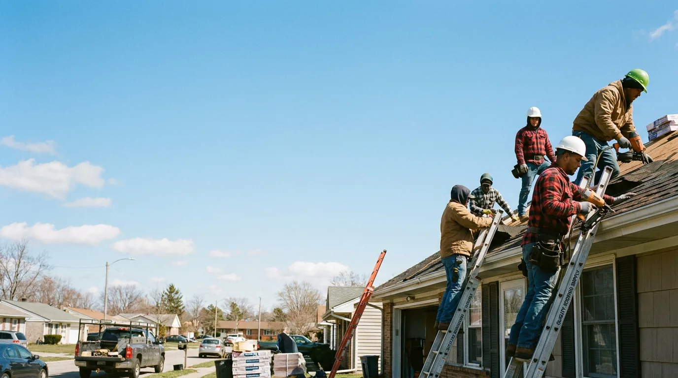 Roofing in Harvey, AR near me